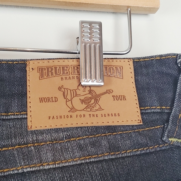 True Religion Painted Straight Jeans Size 28 - Picture 5 of 9